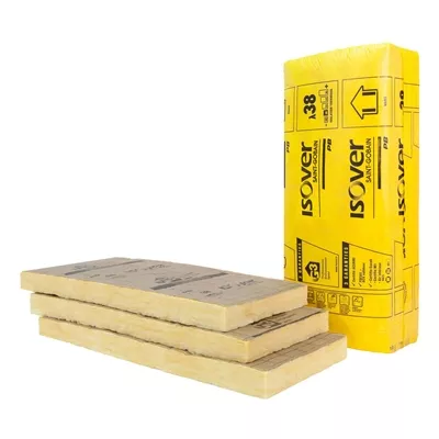 Laine de verre pour cloison, PB38 revêtu, panneaux