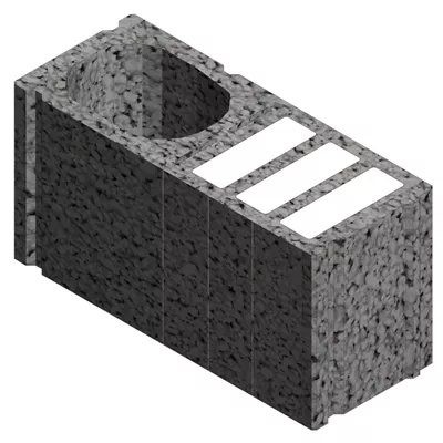 Bloc béton isolant Confort plus, R=2.01