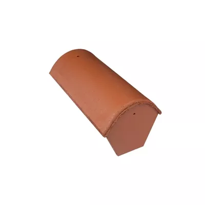 About de faitière béton, couleur rouge