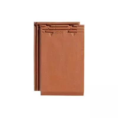 Tuile terre cuite ALPHA 10, couleur rouge