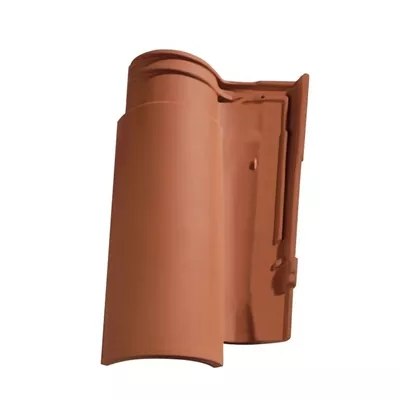 Tuile terre cuite GALLEANE 12, couleur rouge