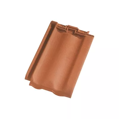 Tuile terre cuite provinciale, couleur rouge