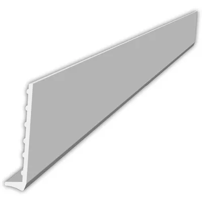 Bandeau cellulaire pour débords de toit, PVC blanc, Longueur 4 m