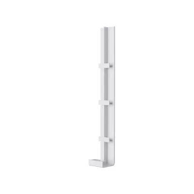 Jonction cache joint pour bandeau RIVECEL, blanc, ht. 30 cm