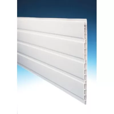 Lambris PVC 10mm PLANCREUX SE-25X400BLANC