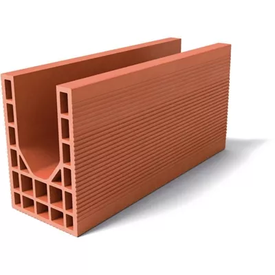 Brique linteau rectifie bgv 20, L.56 x l.20 x ht. 21,9 cm