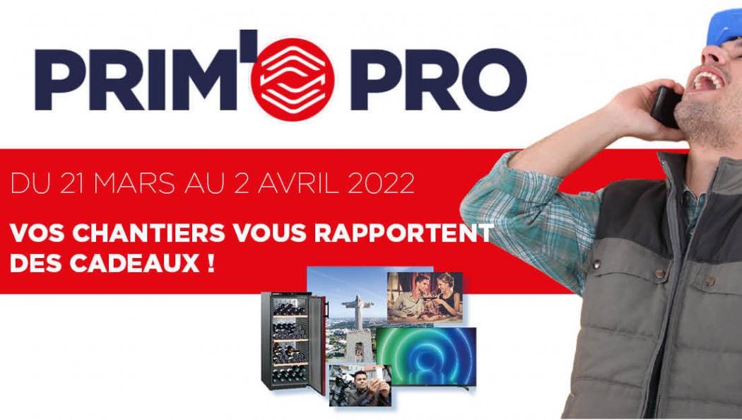 Prim'O Pro - A chaque achat, une chance de gagner !
