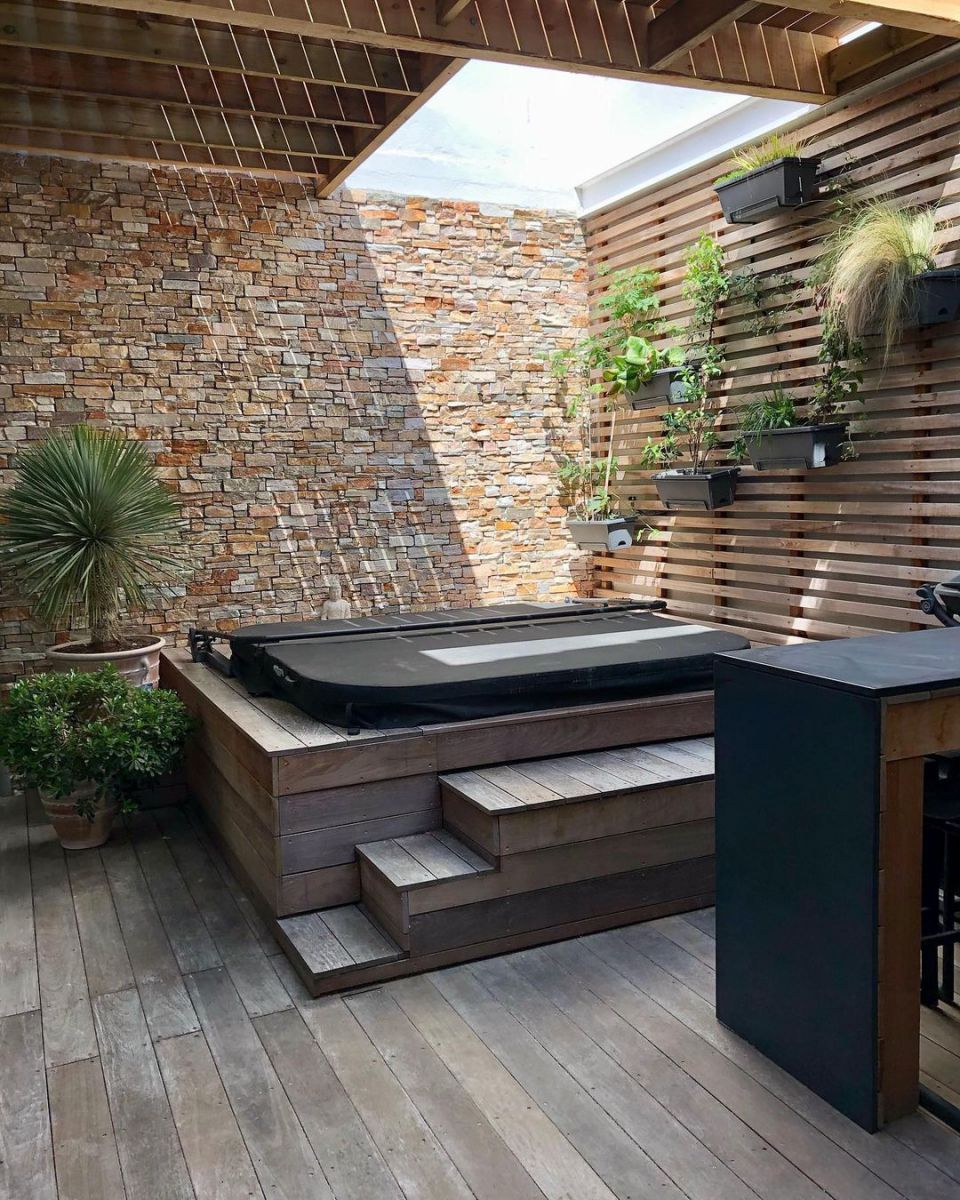 Magnifique aménagement d'un spa