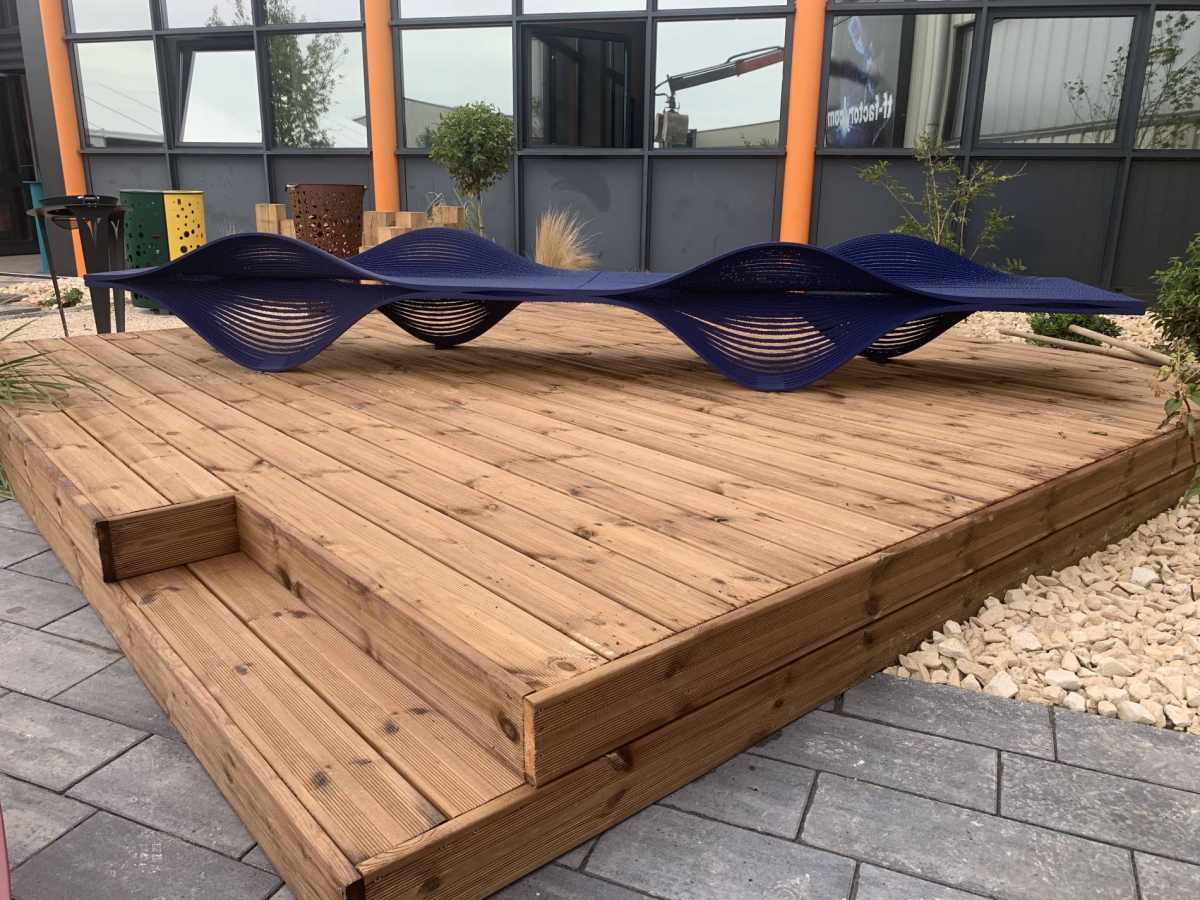 Espace d'accueil moderne et inspirant