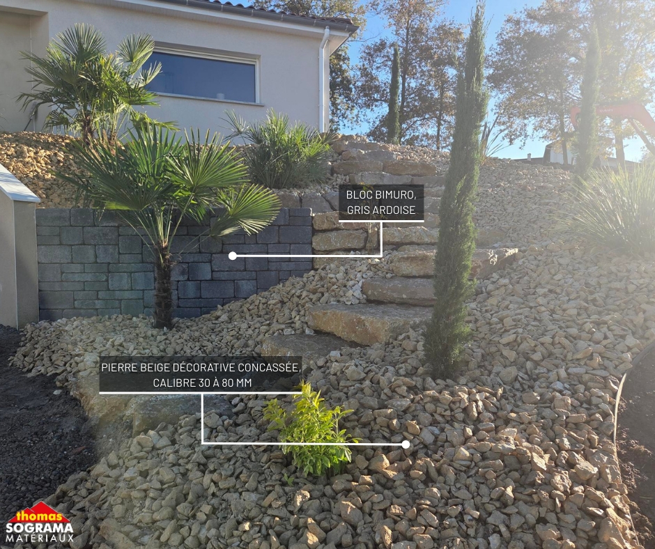 Aménagement d'un jardin et d'une terrasse de piscine 